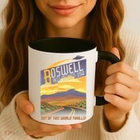 Roswell New Mexico Travel Poster Coffee Mug thumb 3