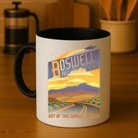 Roswell New Mexico Travel Poster Coffee Mug thumb 4