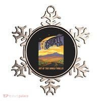Roswell New Mexico Travel Poster Ornament thumb 0