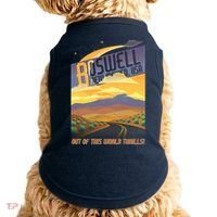 Roswell New Mexico Travel Poster Doggie Tank thumb 0