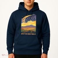 Roswell New Mexico Travel Poster Hoodie thumb 2