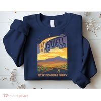Roswell New Mexico Travel Poster Sweatshirt thumb 2