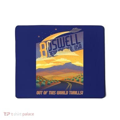Roswell New Mexico Travel Poster Mousepad