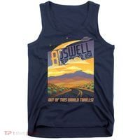 Roswell New Mexico Travel Poster Tank Top thumb 0