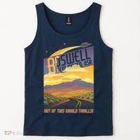 Roswell New Mexico Travel Poster Tank Top thumb 2