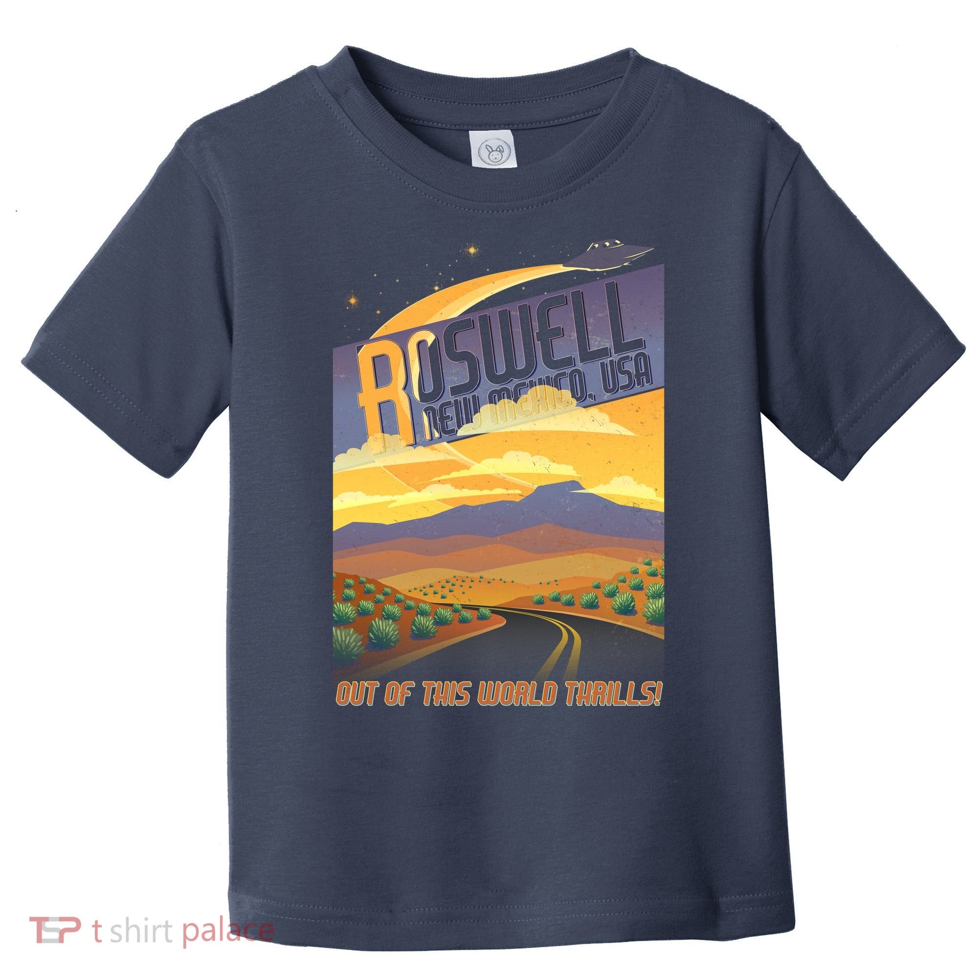 Roswell New Mexico Travel Poster Toddler T-Shirt