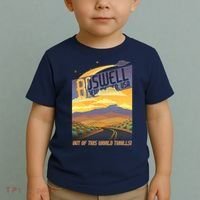 Roswell New Mexico Travel Poster Toddler T-Shirt thumb 2