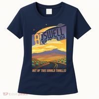 Roswell New Mexico Travel Poster Women's T-Shirt thumb 0