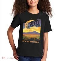 Roswell New Mexico Travel Poster Kids T-Shirt thumb 2
