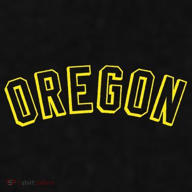 Retro Oregon Throwback Yellow Oregon Kids Ladies PosiCharge Tri-Blend Wicking Tank