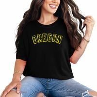 Retro Oregon Throwback Yellow Oregon Kids Comfort Colors T-Shirt thumb 0