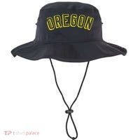 Retro Oregon Throwback Yellow Oregon Kids Bucket Hat thumb 0