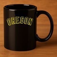 Retro Oregon Throwback Yellow Oregon Kids 11oz C Handle Ceramic Mug thumb 3
