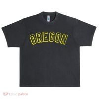 Retro Oregon Throwback Yellow Oregon Kids Urban Oversized Heavyweight T-Shirt thumb 0