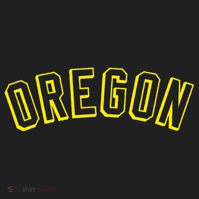 Retro Oregon Throwback Yellow Oregon Kids Urban Oversized Heavyweight T-Shirt