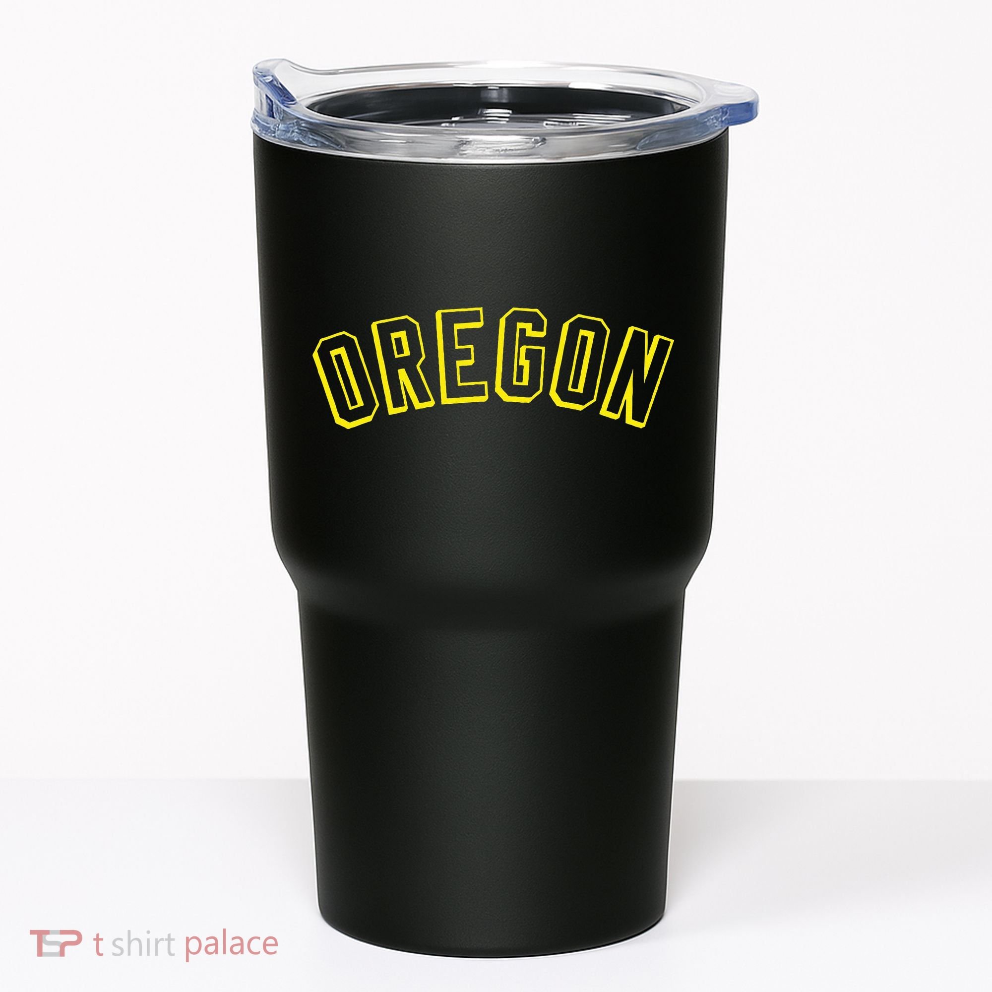 Retro Oregon Throwback Yellow Oregon Kids Tumbler