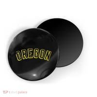 Retro Oregon Throwback Yellow Oregon Kids Magnet thumb 0