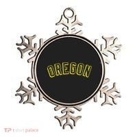 Retro Oregon Throwback Yellow Oregon Kids Ornament thumb 0