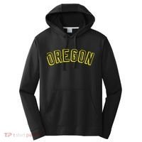 Retro Oregon Throwback Yellow Oregon Kids Performance Fleece Hoodie thumb 0