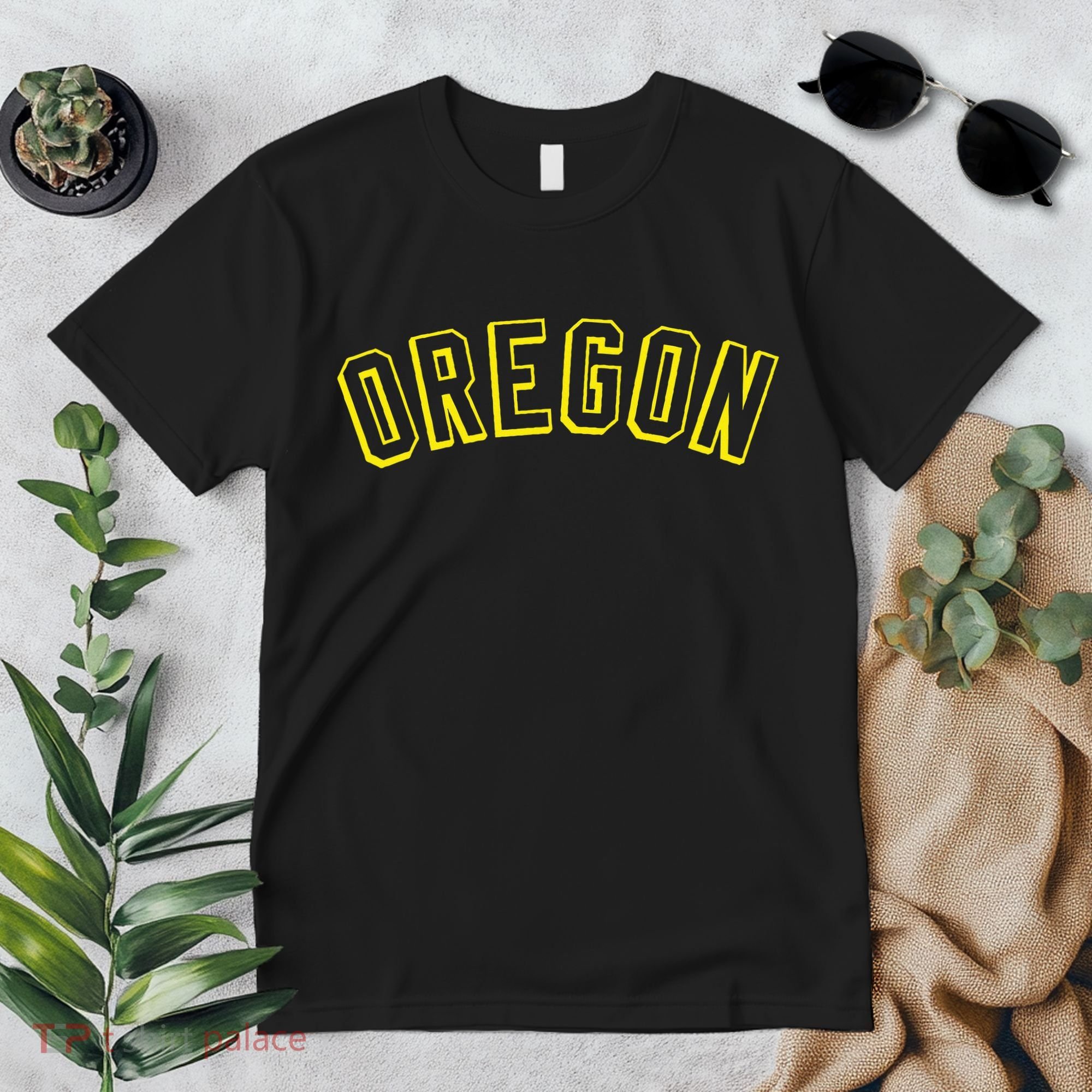 Retro Oregon Throwback Yellow Oregon Kids Premium T-Shirt