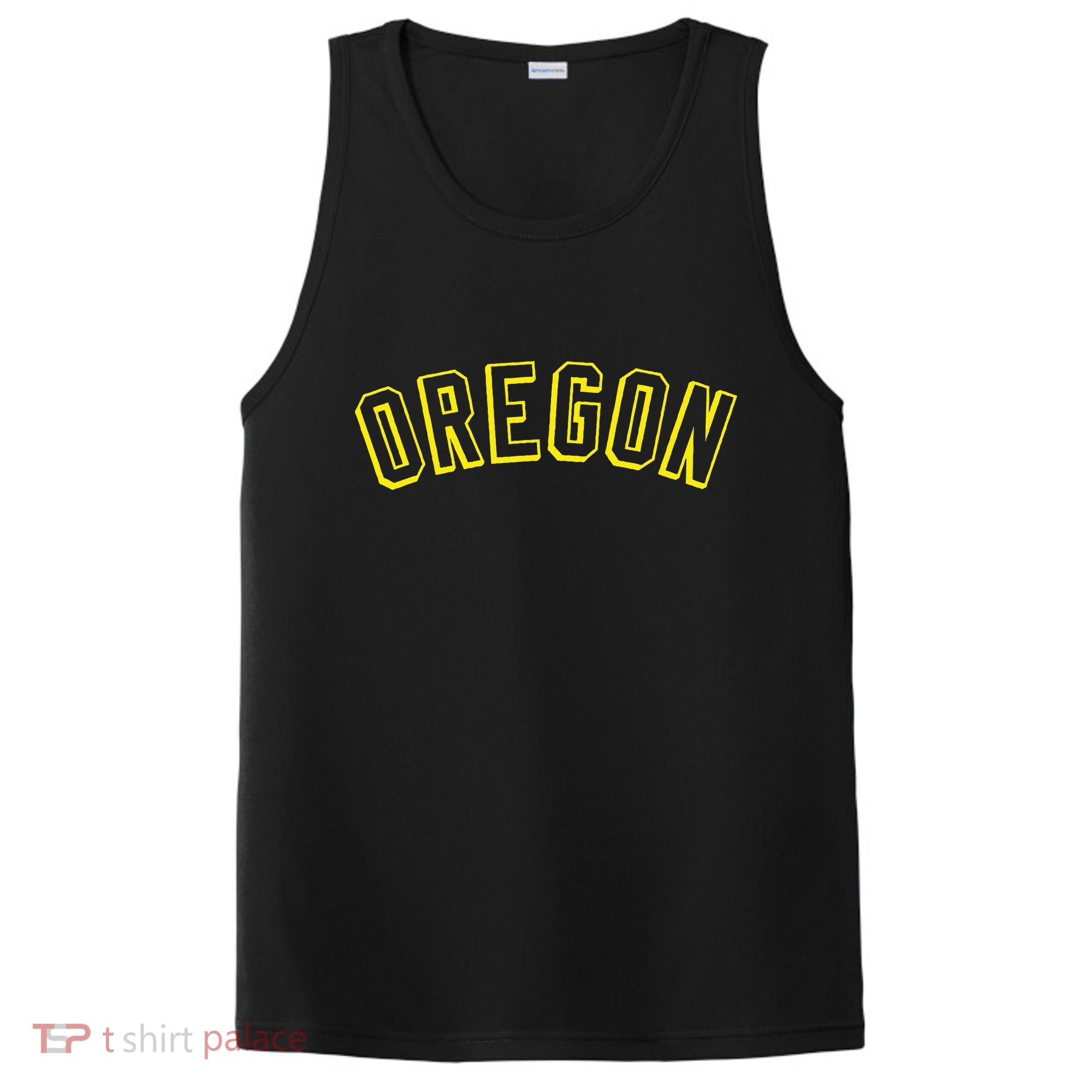 Retro Oregon Throwback Yellow Oregon Kids PosiCharge Competitor Tank