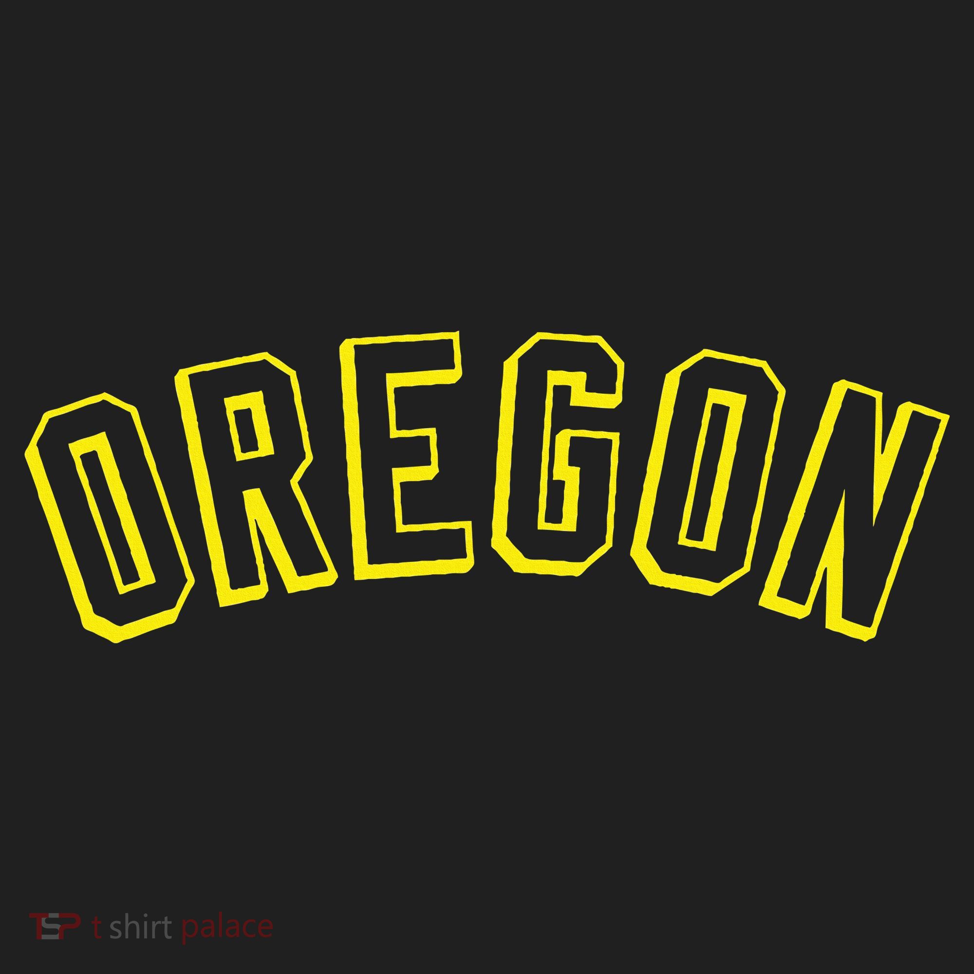 Retro Oregon Throwback Yellow Oregon Kids Sport-Tek Posi-UV Pro Polo