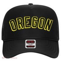 Retro Oregon Throwback Yellow Oregon Kids Hat thumb 0