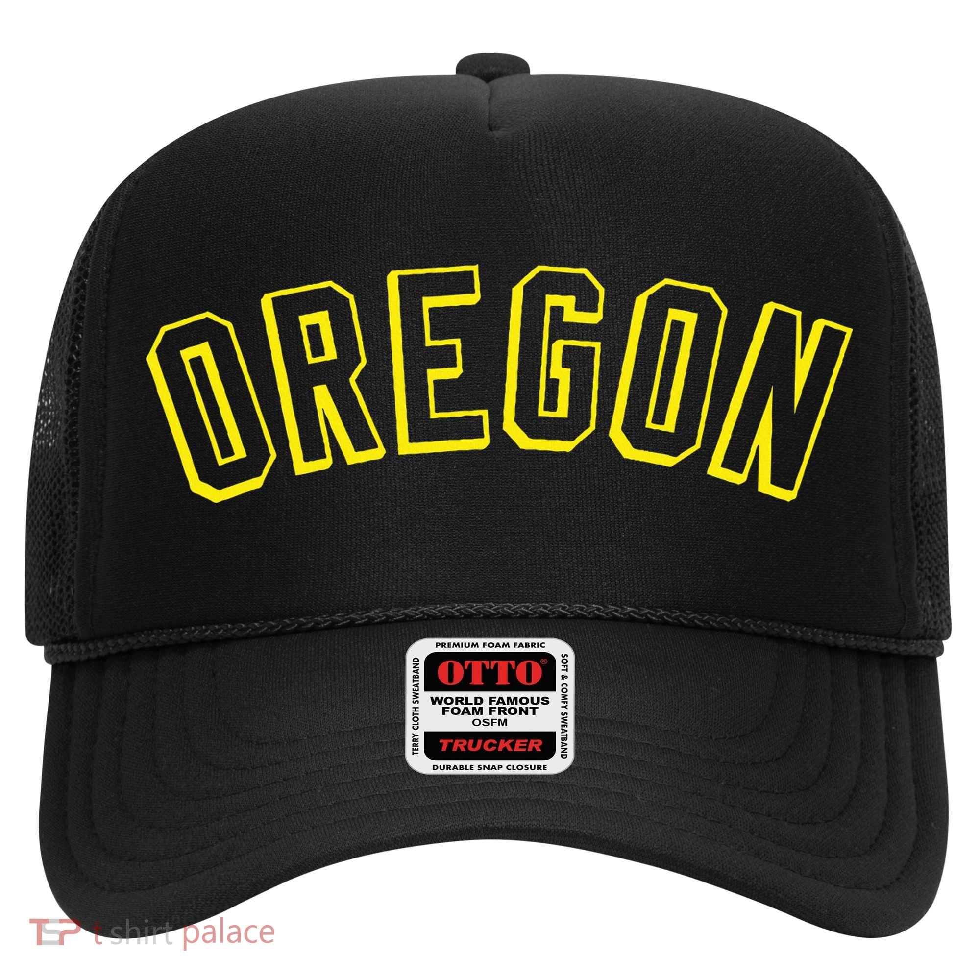 Retro Oregon Throwback Yellow Oregon Kids Hat