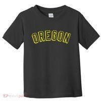 Retro Oregon Throwback Yellow Oregon Kids Toddler T-Shirt thumb 0