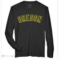Retro Oregon Throwback Yellow Oregon Kids Zone Performance Long-Sleeve T-Shirt thumb 0