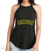 Retro Oregon Throwback Yellow Oregon Kids Women's Perfect Tri Rocker Tank thumb 2