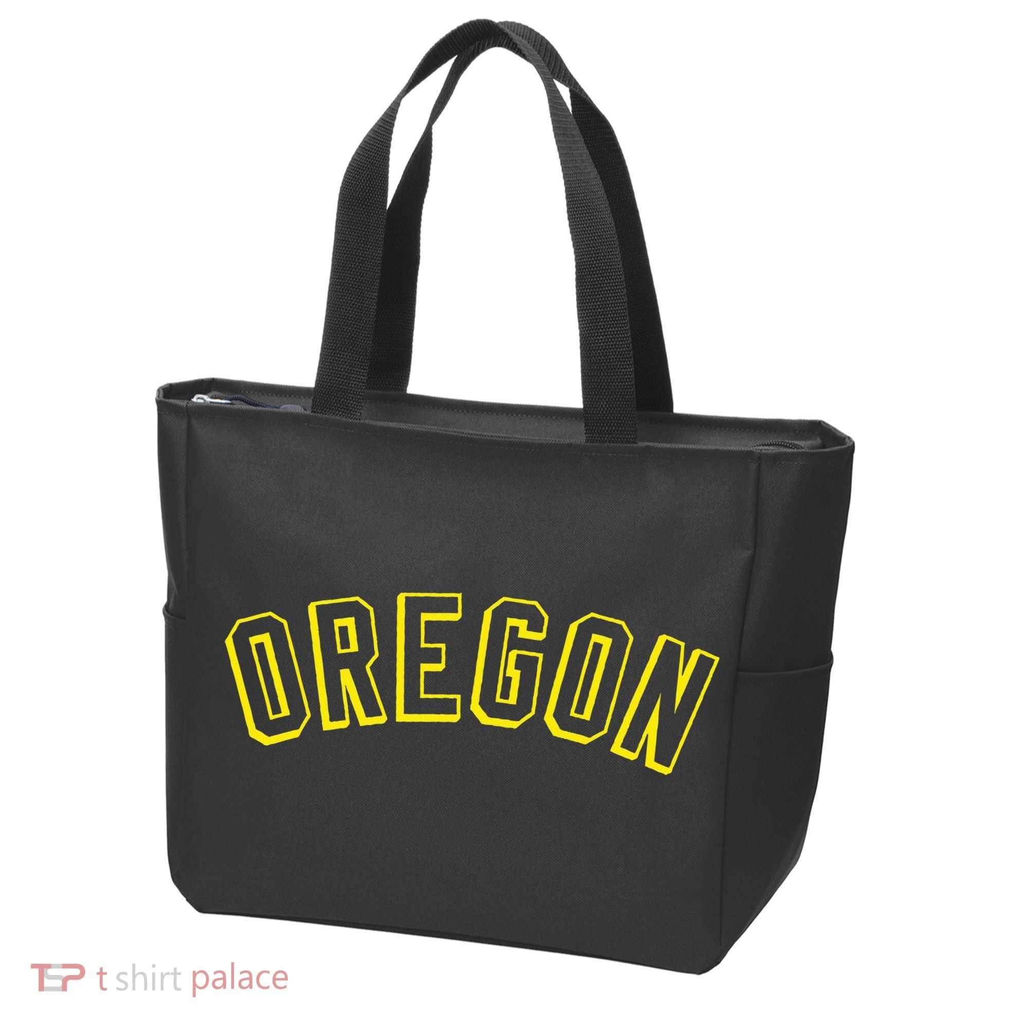 Retro Oregon Throwback Yellow Oregon Kids Tote Bag