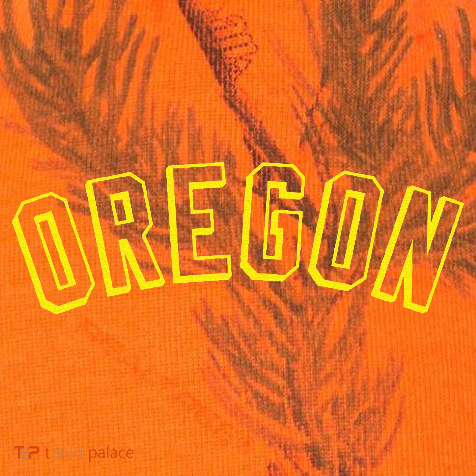 Retro Oregon Throwback Yellow Oregon Kids Kati Licensed 12" Camo Cuffed Beanie