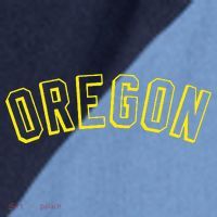 Retro Oregon Throwback Yellow Oregon Kids Raglan Baseball Sleeve Shirt thumb 2