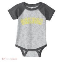 Retro Oregon Throwback Yellow Oregon Kids Infant Baby Jersey Bodysuit thumb 0