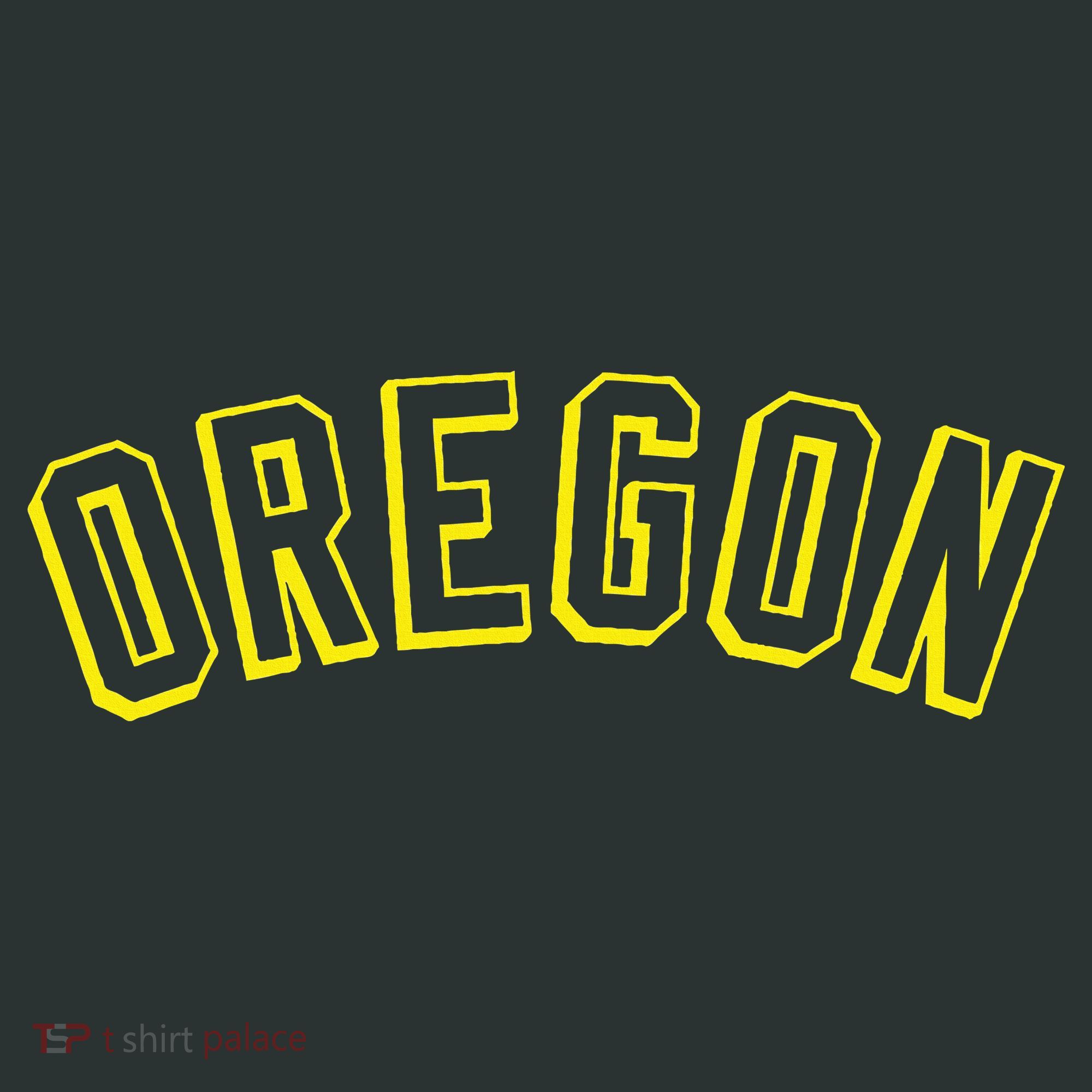 Retro Oregon Throwback Yellow Oregon Kids Infant Baby Jersey Bodysuit