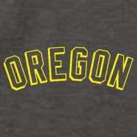 Retro Oregon Throwback Yellow Oregon Kids Vector Backpack thumb 2