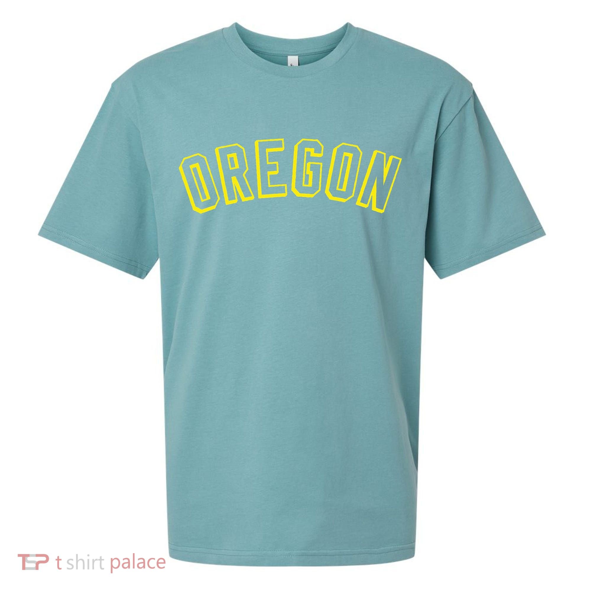 Retro Oregon Throwback Yellow Oregon Kids Sueded Cloud Jersey T-Shirt