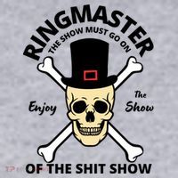 Ringmaster Of The Shit Show Women's Sweatshirt thumb 2