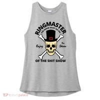 Ringmaster Of The Shit Show Ladies PosiCharge Tri-Blend Wicking Tank thumb 0