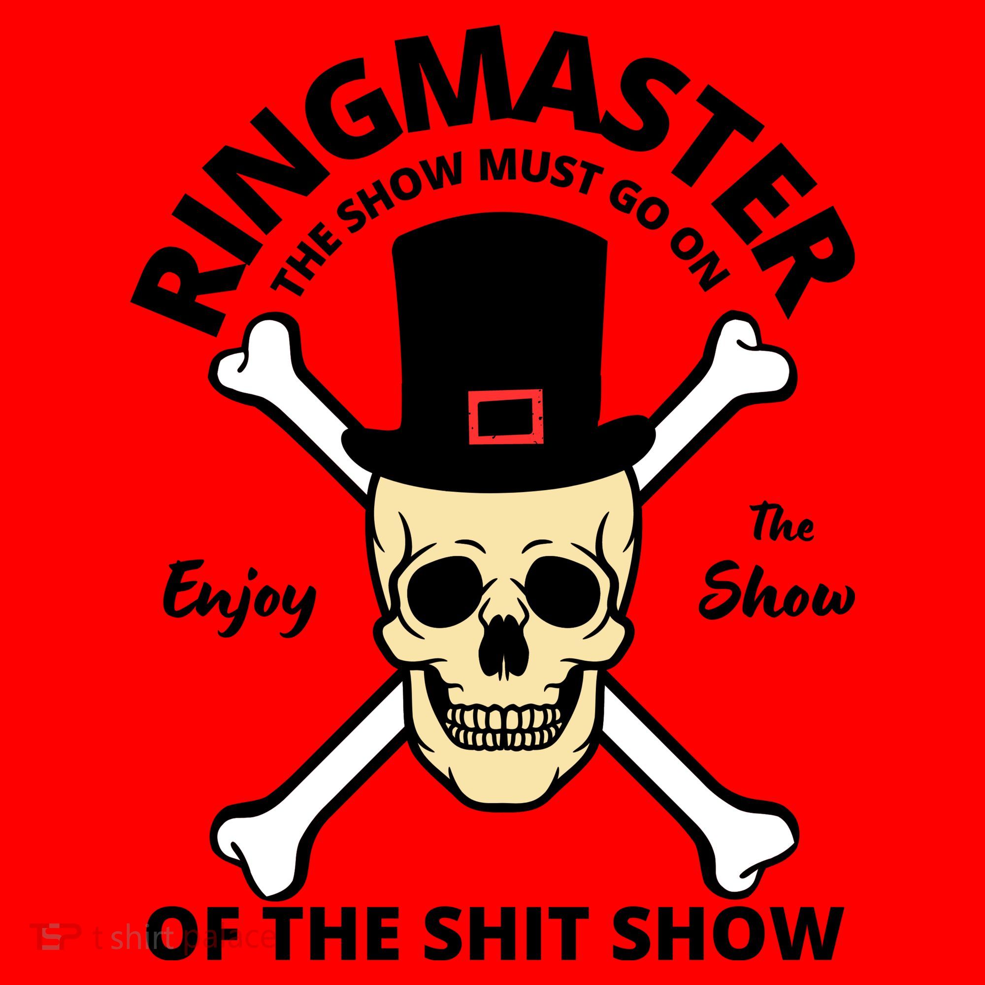 Ringmaster Of The Shit Show Santa Hat