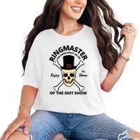 Ringmaster Of The Shit Show Comfort Colors T-Shirt thumb 0