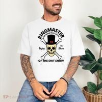 Ringmaster Of The Shit Show Comfort Colors T-Shirt thumb 3