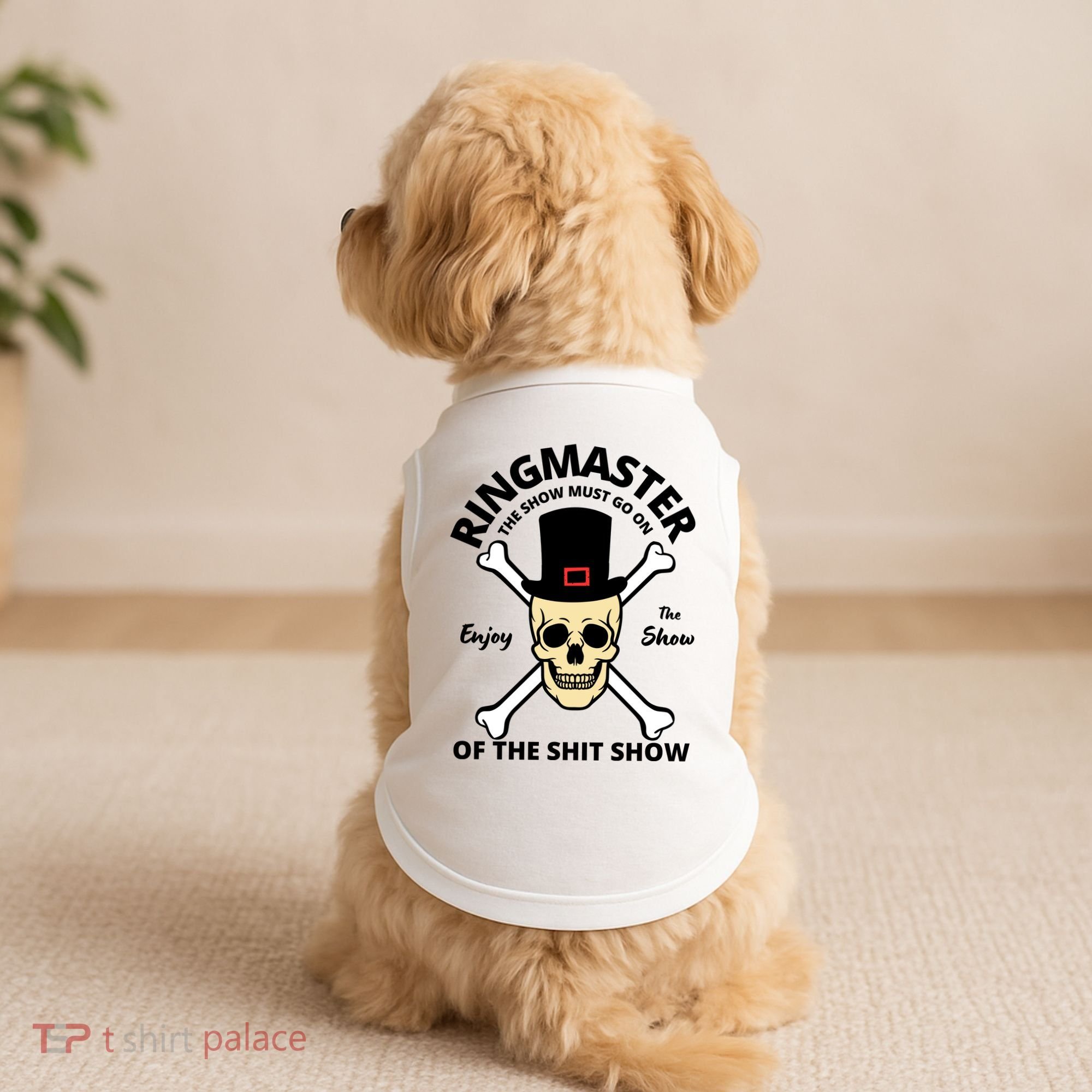 Ringmaster Of The Shit Show Doggie Tank