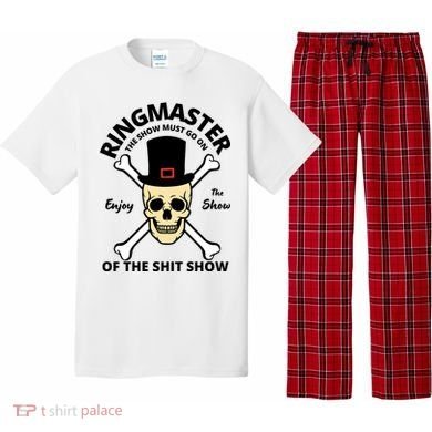 Ringmaster Of The Shit Show Pajama Set