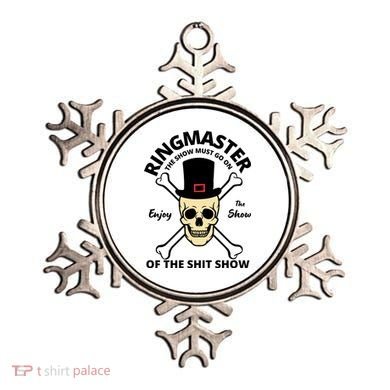 Ringmaster Of The Shit Show Ornament