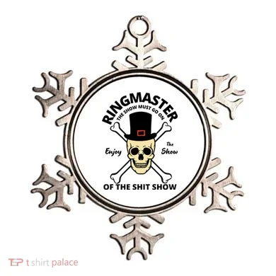 Ringmaster Of The Shit Show Ornament