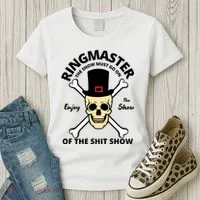 Ringmaster Of The Shit Show Women's T-Shirt thumb 3