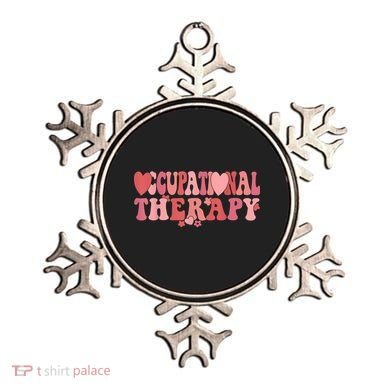 Retro Occupational Therapy Therapist Valentine's Day Therapist OT Ornament