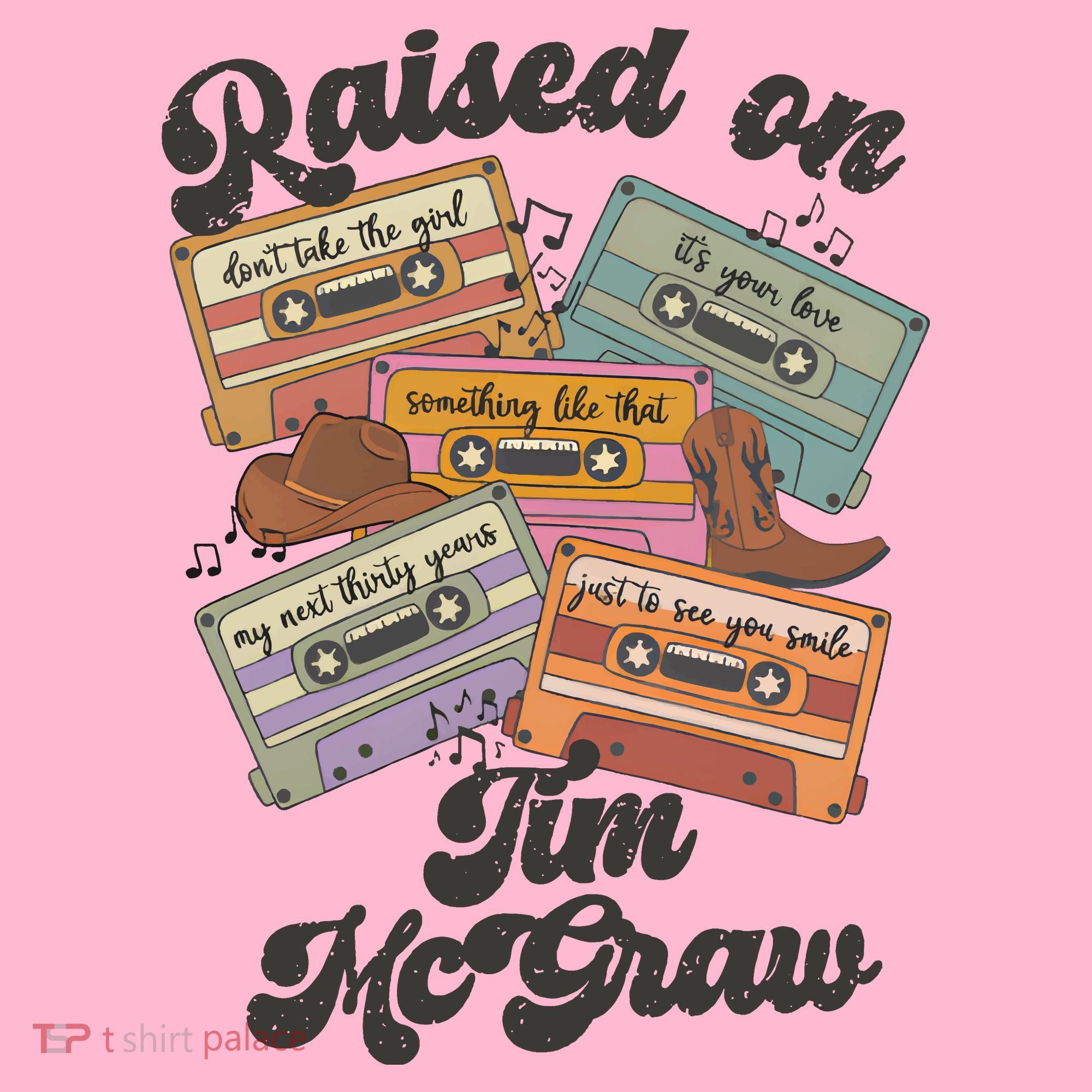 Raised On Tim Mcgraw Retro Cassette Tape Coaster